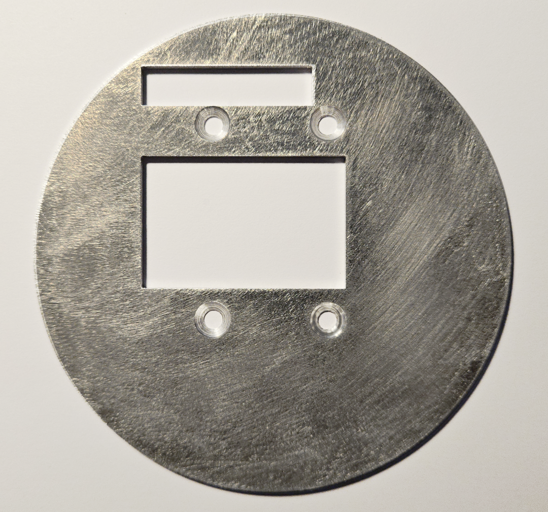 Blank Mounting Plate für Fulcrum MIDI